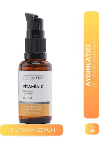The Pure Shine Aydınlatıcı Vitamin C Serum 30 ML