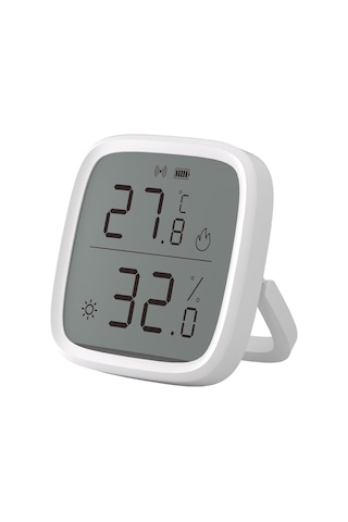 Sonoff Snzb-02d Zigbee Lcd Ekranlı Akıllı Sıcaklık Ve Nem Sensörü / Snzb-02d
