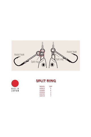 Shout Split Ring Halka Numara : 6