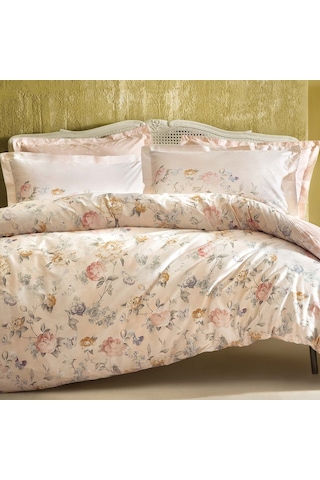 Yataş Bedding Farida Tek Kişilik Ranforce Nevresim Seti - Somon