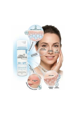 Günlük Nemlendirme Daily Moisturizing 50+spf Yüz Güneş Koruyucu Krem 50 Ml