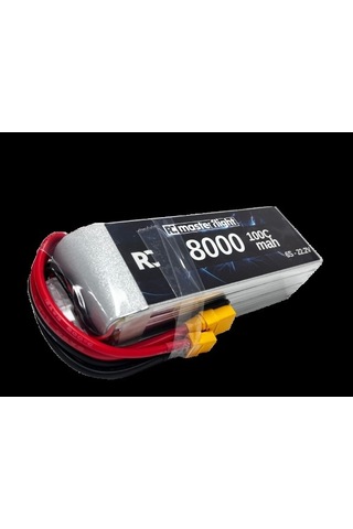 Masterflight 22.2v Li-po Pil - 8000mah 100c 6s Lityum Polymer Batarya