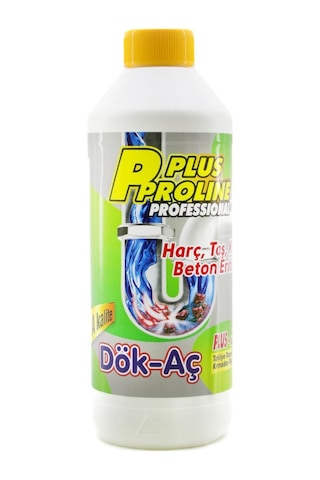 Plus Prolıne Dök-aç Sıvı Lavabo Açar 1.000gr Beton Kum - 12'li Paket Diğer