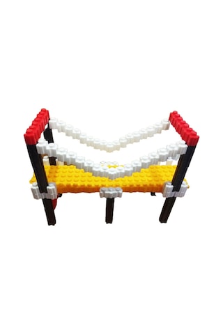 Tik Tak Yapı Blokları Eğtici Oyuncaklar - 500 Parça 6 Renk Blok Seti