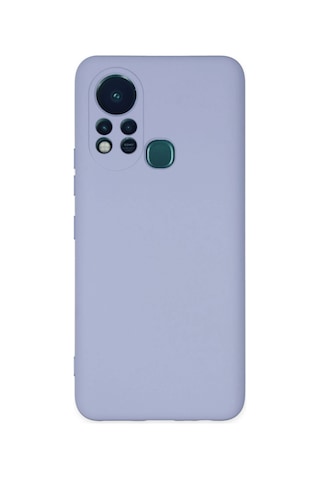 Mep İnfinix Hot 11s Kılıf Nano İçi Kadife Silikon - Lila Najmaddin renkli