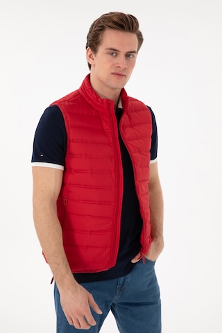 U.s. Polo Assn. Erkek Kırmızı Yelek Dokuma 50299395-vr030 Kırmızı