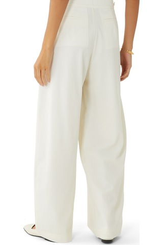 St. Agni Ayarlanabilir Pantolonlar Crema