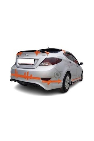 Hyundai Accent Blue Arka Tampon Eki -podiumgarage-