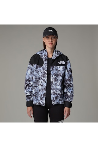 The North Face W Dryvent Mono Mountain Jacket Kadın Mont-31484 Mavi