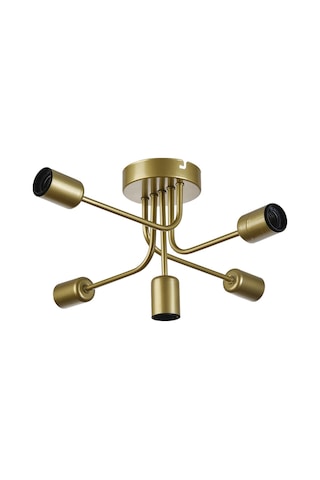 Pony Modern Tasarım Salon Mutfak Yatak Odası Eskitme Renk 5 Li Avize Diğer