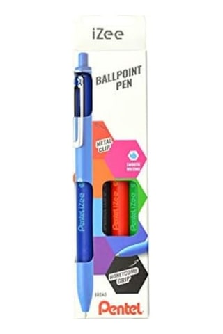 1.0 Mm Yağ Bazlı Mekanizmalı Roller Kalem - İzee - 4&apos Lü Blister A-b-c-d