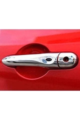 Ebal Otomotiv Renault Megane 3 Krom Kapı Kolu 4 Kapı  2008-2016 (2 Kol Sensörlü)