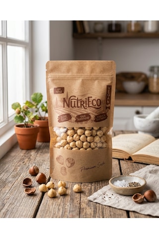 Nutrieco Özel Seçim 1.sınıf Çifte Kavrulmuş Fındık Yeni Mahsul 1000gr 1 KG