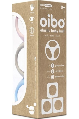 Moluk Oibo 3 Set - Pastel Ice Blue, Baby Pink, Beige