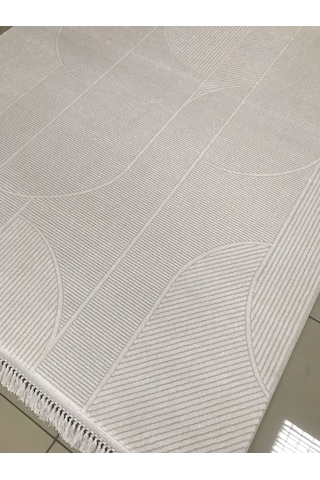 Merinos Halı Elegance 74425 060 Serisi Akrilik Salon Oturma Yatak Odası Halısı Krem