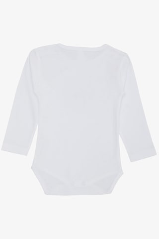 Breeze Erkek Bebek Çıtçıtlı Zıbın Body Sevimli Takım Arkadaşları Baskılı 9 Ay-3 Yaş, Beyaz Beyaz