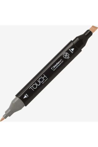 Shinhan : Touch Twin Marker : Çift Uçlu Markör Kalem : Black : 120