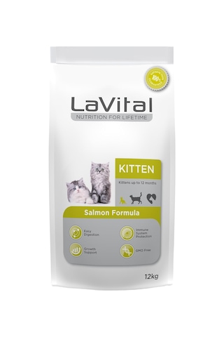 Vital Somonlu Yavru Kedi Maması 12kg