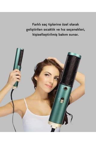 Northcity Güçlü İyonik Saç Kurutma Makinesi 3 Kademeli Isı Ve 360 Dönebilen Kablo