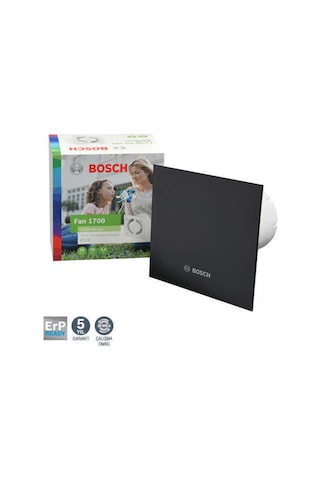 Bosch DP100 MB Dekoratif Panel Mat Siyah - Fan 1700 WS 100 için