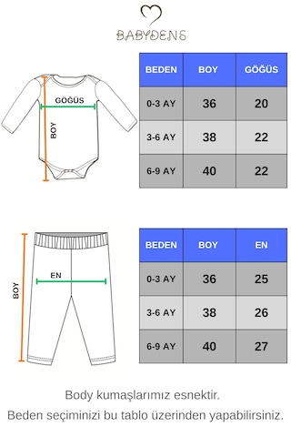 Babyden's Bebek 3'lü Takım Bordo Mavi Taraftar Temalı Uzun Kol %100 Pamuk Yenidoğan Body Pantolon Şapka Seti İlk Maçıma Hazırım 0-9 Ay