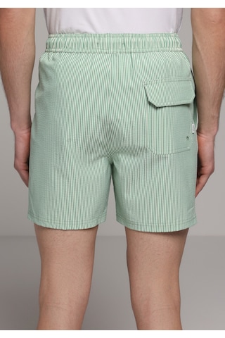 Colin's Colins Slim Fit Çizgili Erkek Yeşil Deniz Şortu Cl1079394 Q1.v1 Fgr