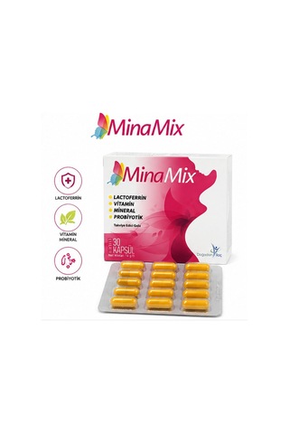 Lactoferrin Vitamin Mineral Probiyotik İçeren Takviye Edici Gıda