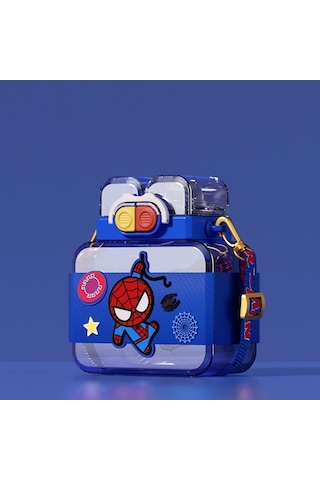 Jian Fan Çocuk Suyu Yüksek Kaliteli Çiftçi Pipet Bardağıspor Okul Özel Fincan-mor Mor