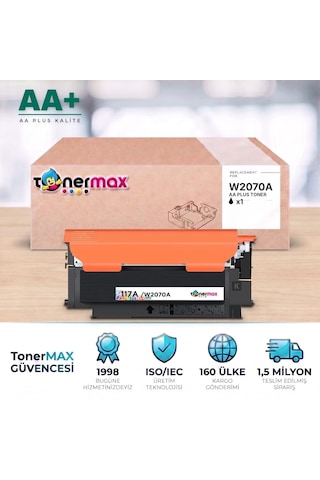 Hp 117a W2070a Siyah Uyumlu Toner Aa Plus / Color Laser 150a / 150nw / Mfp 178nw / Mfp 179fnw
