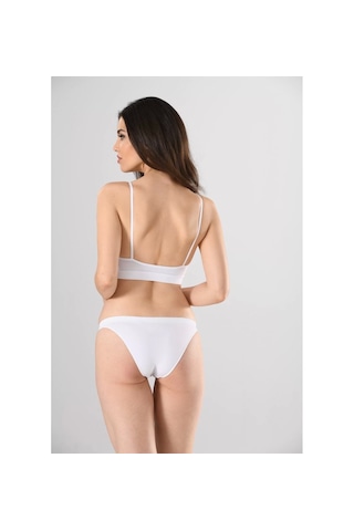 Miss Fit 1315 İnce Askılı Büstiyer Beyaz