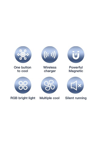 Didadodo Hızlı Soğutma Mobil Telefon Soğutucu Pad, Usb-c Girişli, Sessiz Çalışma, 67-88mm Uyumlu, 112 Karakterlik Model