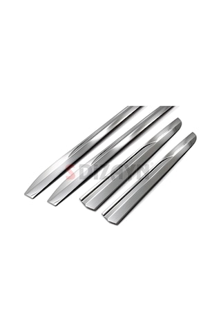 S-dizayn Renault Clio 5 Krom Yan Kapı Çıtası 4 Prç. 2019 ve Üzeri