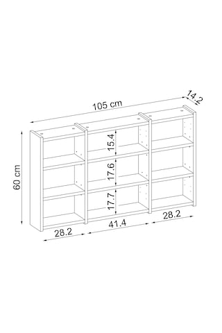 Banyo Dolabı Kulpsuz 3 Kapaklı Mdf 105 Cm Aynalı Banyo Üst Dolabı Mat Beyaz