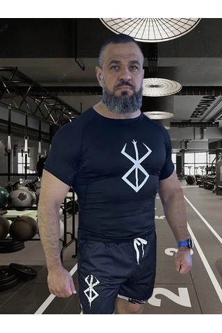 Kvk Berserk Rashguard Spor Tişört Uzun Kollu 227679733 Siyah