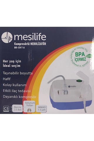 Mesilife BR-CN116 Kompresörlü Nebulizatör