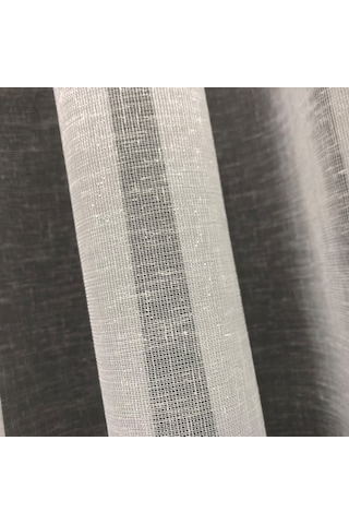 Işıltı Simli Naturel Keten Tül Perde 4 Farklı Renk