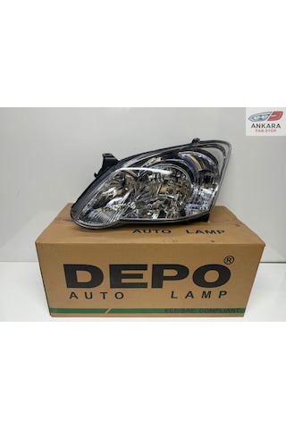 Toyota Corolla 2004-2006 Hatchback Far Lambası Sol Hatchback Damla Far-ön Sol-depo Marka