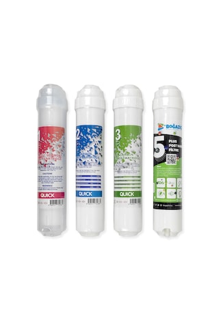 Su Arıtma Cihazı İçin Bms 4 Lü Filtre Set