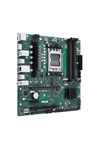 Asus Pro B650m-ct-csm Ddr5 6400mhz Oc M.2 Hdmı/dp/usb-c Pcıe 4.0 Am5 Matx Anakart