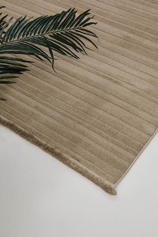 Çam Halı Eyfel 3102 Vizon Romans Halı Modern Desenli Makine Halısı