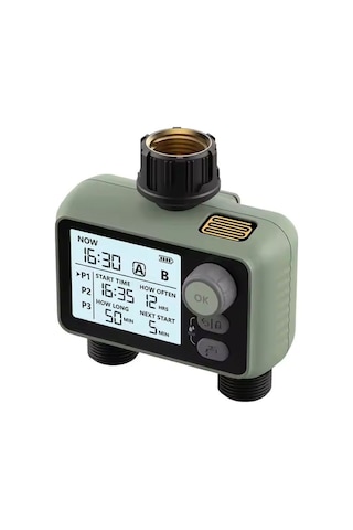 2 Çıkışlı Otomatik Sulama Zamanlayıcısı