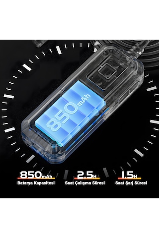 İdragon W600-2 Endoskop Kamera 850mah Şarjlı, Yan Ayna Ve Mıknatıslı Boru Ve Araç Iç Görüntüleme Cihazı