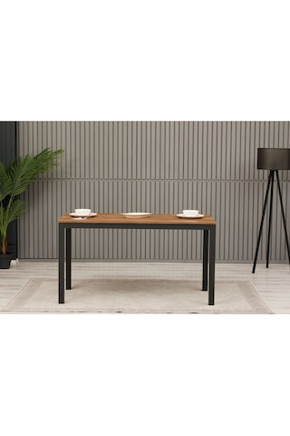 Yemek Masası 140x70x75 Cm Antrasit Gri