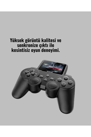 Znv Zenvia Mey İthalat 2025 S10 Gamepad 520 Klasik Retro Oyunlu Tv Bağlantılı A Kalite Yeni Nesil Znv2025