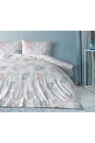 Doqu Home Marine Nevresim Takımı Marina Çift Kişilik - Beyaz