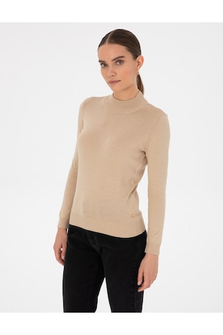 Pierre Cardin Kadın Bej Kazak /triko 50315768-vr011 Bej