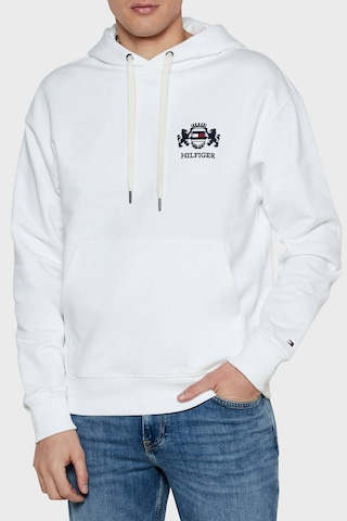 Tommy Hilfiger Erkek Sweat Mw0mw37462 Ybr Beyaz BEYAZ Beyaz