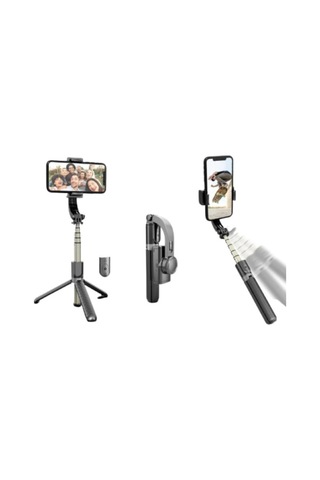 Gimbal L08 Kumandalı 3 Eksen Telefon Kamera Tutucu