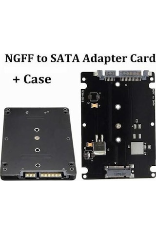 M.2 Ngff Sata Kutu M2 Ngff Ssd Sata Çevirici Nvme Ssdlere Olmaz
