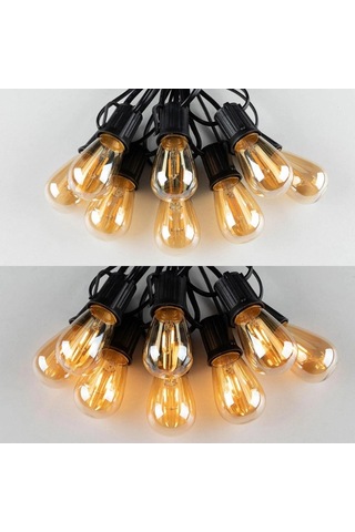 5m 10 Ampul Led Fişli Gün Işığı Renk